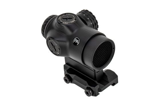 Primary Arms SLx 1x MicroPrism Anti-Reflection Device installed for demonstration